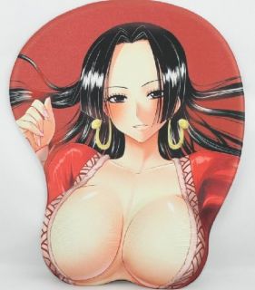 One Piece Sexy 3D Boa Hancock Busen Mauspad Mousepad 01