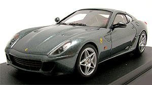 Ferrari 599 GTB Fiorano titanium grau, Modellauto 143 / LookSmart