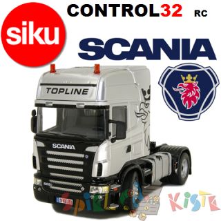 SIKU CONTROL 6724 RC LKW Scania R620 silber mit Akku Ladegeraet und
