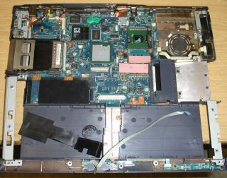 Original Sony Vaio PCG 8H1M PCG GRX616SP Mainboard Motherboard Bottom