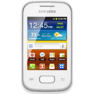 Samsung S5300 Galaxy Pocket, Android, Weiss, WiFi, 2MP, NEU OVP