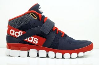 Adidas Torsion Flex Trek Mid Blau Rot US 11,5 / EU 46 * Casual