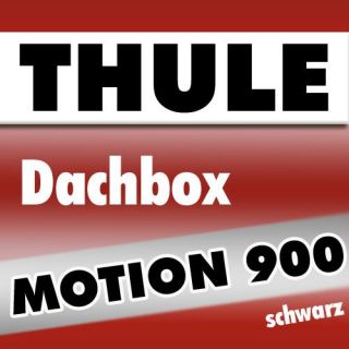 Motion 900 schwarz Dachbox Gepäckbox Dachkoffer 630 Liter NEU