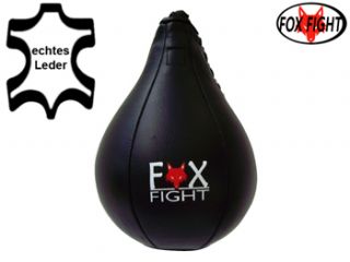 FOX FIGHT Speedball/Boxbirne/Schlagbirne Leder +Swivel
