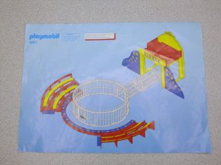 Playmobil Bauplan / Bauanleitung Zirkus 4061