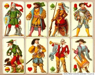 Dondorf Luxus Spielkarten 301, Jagd, Folklore, Trachten, Bergwelt