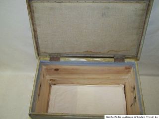 Kleine alte Holzkiste, Holz Truhe Kiste, Schatzkiste Holztruhe