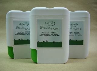 500 oder 1.500 SteviaTabs im Spender, daforto   SUPER QUALITÄT