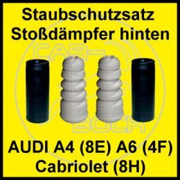 Staubschutz Anschlagpuffer Stoßdämpfer hinten Audi A4 (8E,B6,B7) A6
