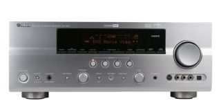 Yamaha RX V661 7.1 Heimkino Dolby Surround Receiver + Ipod Silber yds
