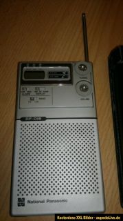 National Panasonic RF 016 Taschenradio,Radio,Tasche,Uhr,sammler,selten