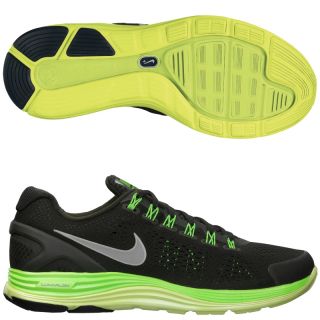 Nike LunarGlide+ 4 OG Black Schuhe Laufschuhe Herren Schwarz