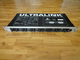 Ultralink 6 Channel Splitter Mixer MX 662, 19 Studio Equipment