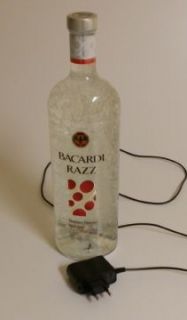 Bacardi Razz Leuchtreklame Led Flasche Lampe Werbung