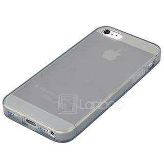 Apple iPhone 5 Handy Silikon Klar Transparent TPU Tasche Huelle Etui