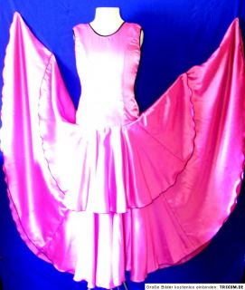 Flamenco Kleid Flamencokleid Kinder pink/schwarz