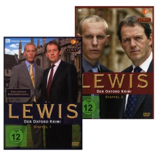 Lewis der Oxford Krimi Set Staffel 1 & 2 TV Krimi Kriminalserie DVD