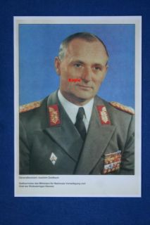 NVA Generalleutnant Joachim Goldbach DDR General MDI