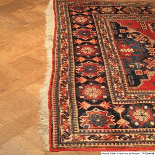 ANTIKER Teppich Handgeknüpfter Kazak Kasak Tapis Kaukasus Rug Carpet