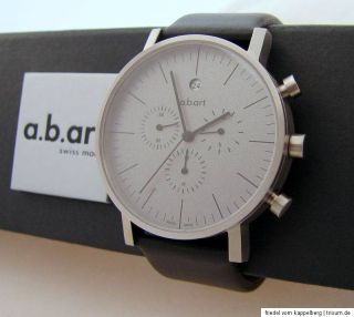 art Designeruhr Herren Chrono abart Chronograph Uhr swiss made
