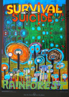 Hundertwasser  Survival or Suicide  WVZ 687A
