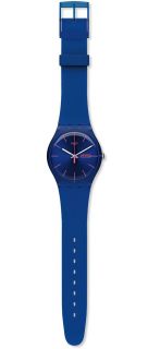 NEU SWATCH Uhr New Gent ROYAL BLUE REBEL   SUOS702