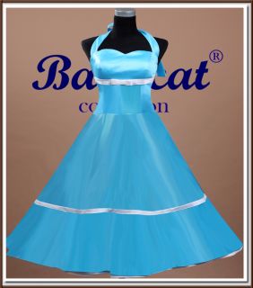 C705 50er Jahre Tanzkleid Vintage Mode Petticoat 34 58