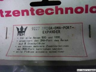 DMA Port Expander NEW 5 SLOTS Commodore Amiga 500 1000 NEU