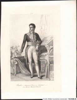 Autograph Marschall BERTHIER 1804 General CRAUFURD Napoleon Bareges