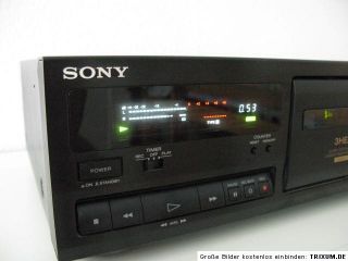 Sony TC K 711S Stereo Cassette Deck Super! Einwandfrei und Hochwewrtig