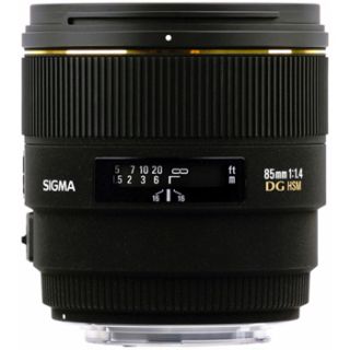 SIGMA 85mm 1,4 EX DG HSM Objektiv für Nikon Teleobjekt.