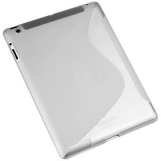 Protect Silikon Case transparent f Apple iPad 3 Tasche Design Schutz