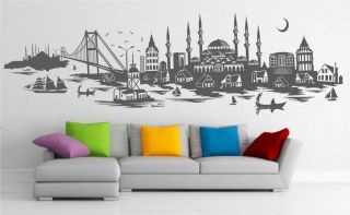 Skyline Istanbul Turkiye istanbul Wandsticker Deko Motiv z 714
