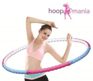 Hoopomania® Body Hoop, Hula Hoop mit 77 Massagenoppen, 0.95kg