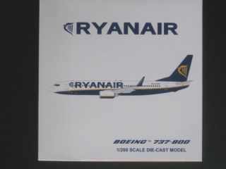 Ryanair Boeing 737 (B737 800) von Aviation200 (AV200) 1:200