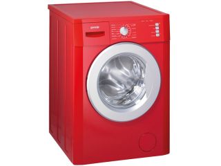 Gorenje WA 735 RD Stand Waschmaschine Rot