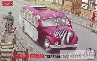 RODEN 725 Opel Blitz Bus Straßenzeppelin Essen 172