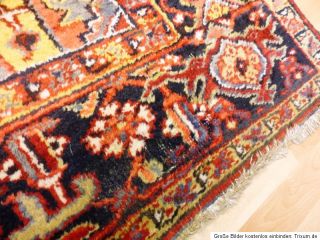 Antiker alter Heriz 340x255 cm Orientteppich Teppich carpet Tapetto