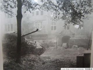 Altes Fotoalbum Foto Panzer Tiger Berlin Pariserstr. 27 Endkampf 1944