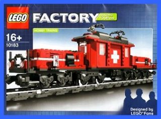 LEGO BAUANLEITUNG 10183 Factory Eisenbahn Hobby Train Set Zug