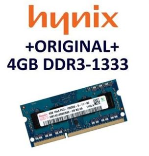 4GB HYNIX DDR3 SODIMM RAM 1333 Mhz HMT451S6MFR8C H9 PC3 10600S