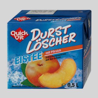 24 Pack Durstlöscher Eistee Pfirsich a 500ml Getränk (1L0,93
