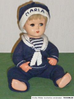 Puppe Matrose Puppen K6W 733/45 Dachbodenfund Spielzeug