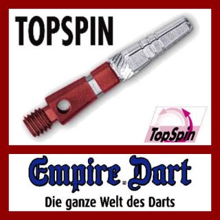 EMPIRE Dart Alu Schäfte mit Top Spin kurz 22L758