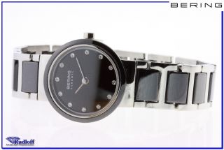 BERING Ceramic Uhr Damenuhr 10725 742 Safirglas ultra slim design