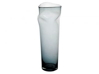 Boden Vase, ANDROMEDA, grau, 51cm, Glas, amara design powered by