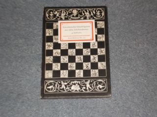 Insel Bücherei Nr. 752 Künstlerische Schachfiguren1.  50.Tsd