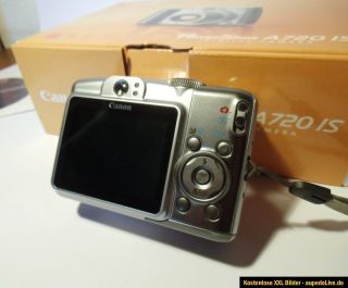 Canon PowerShot A720 IS 8.0 MP Digitalkamera   Silber