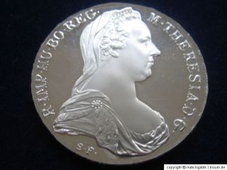 ÖSTERREICH MARIA THERESIEN TALER 1780 PP / PROOF, NP, SILBER