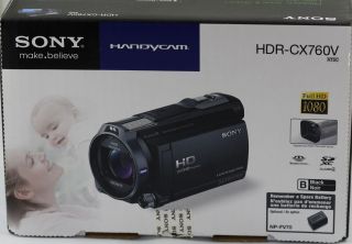 Sony HDR CX760V CX760 96GB HD Camcorder 36 Piece Pro KIT with 5 Years
